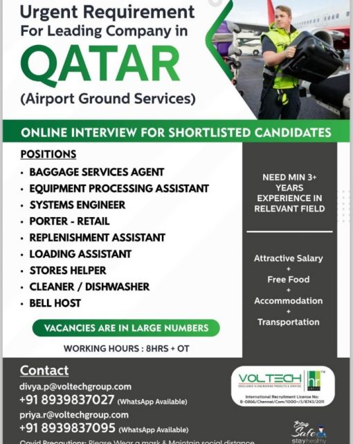 Abroad security guard jobs